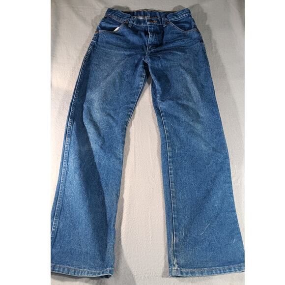 Wrangler Cowboy Cut Original Fit Jeans 13MWZBP Men’s Blue Denim Made in Mexico - Picture 1 of 7